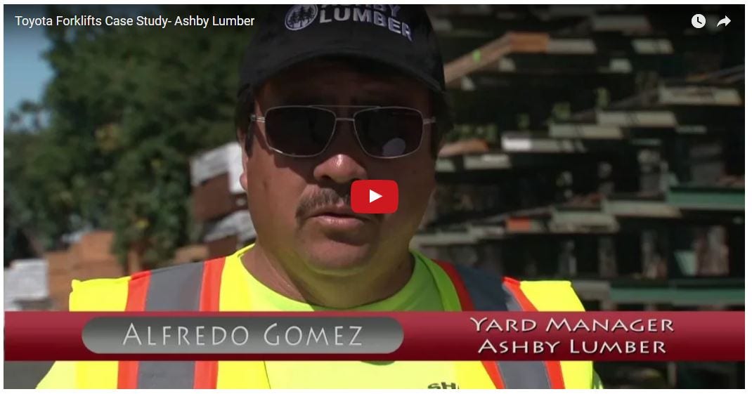 Ashby Lumber Customer Story Video Thumbnail