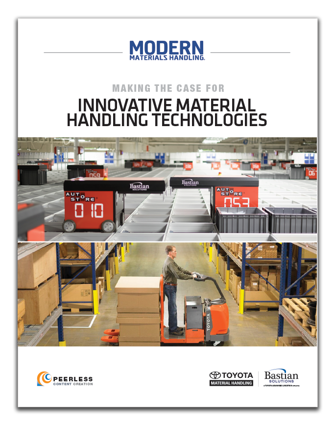 Making the Case for Innovative Material Handling Technologies Whitepaper Cover