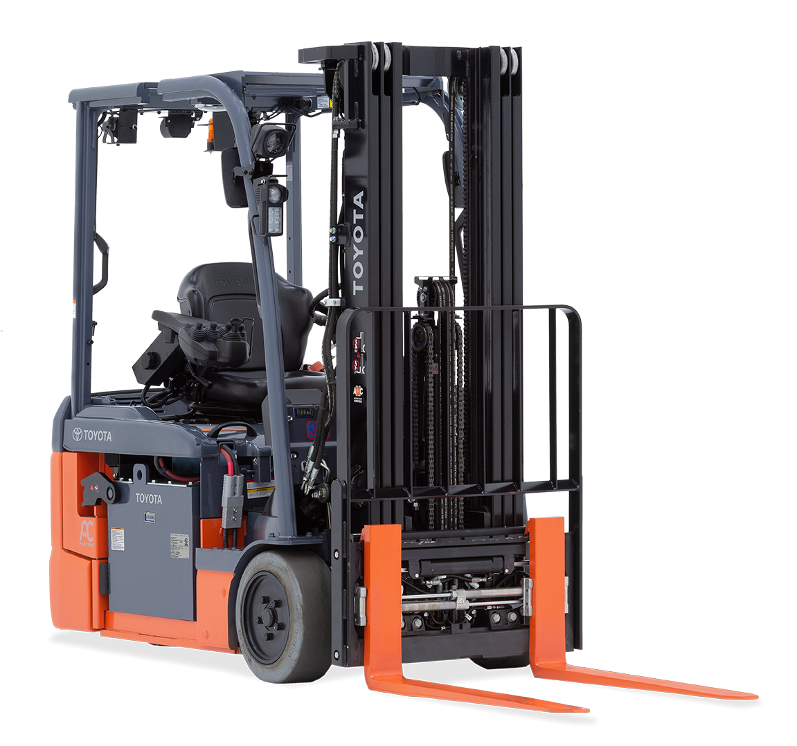 toyota 3-wheel electric forklift