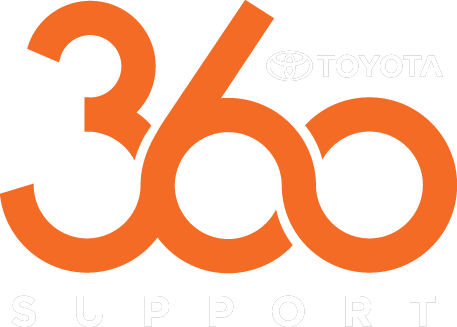Toyota 360 Support Logo