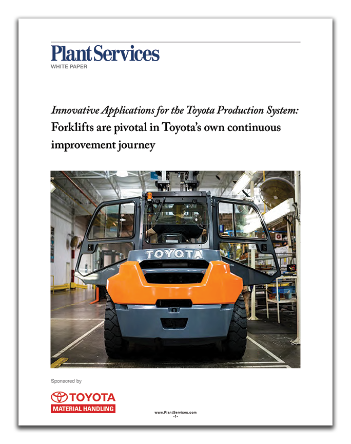 Innovative Applications of the Toyota Production System Whitepaper Cover