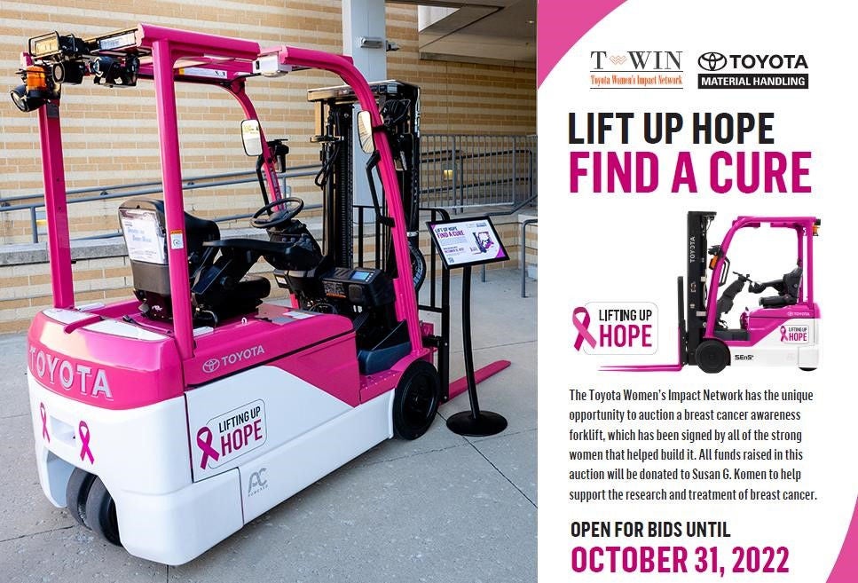 Breast Cancer Forklift Press Release
