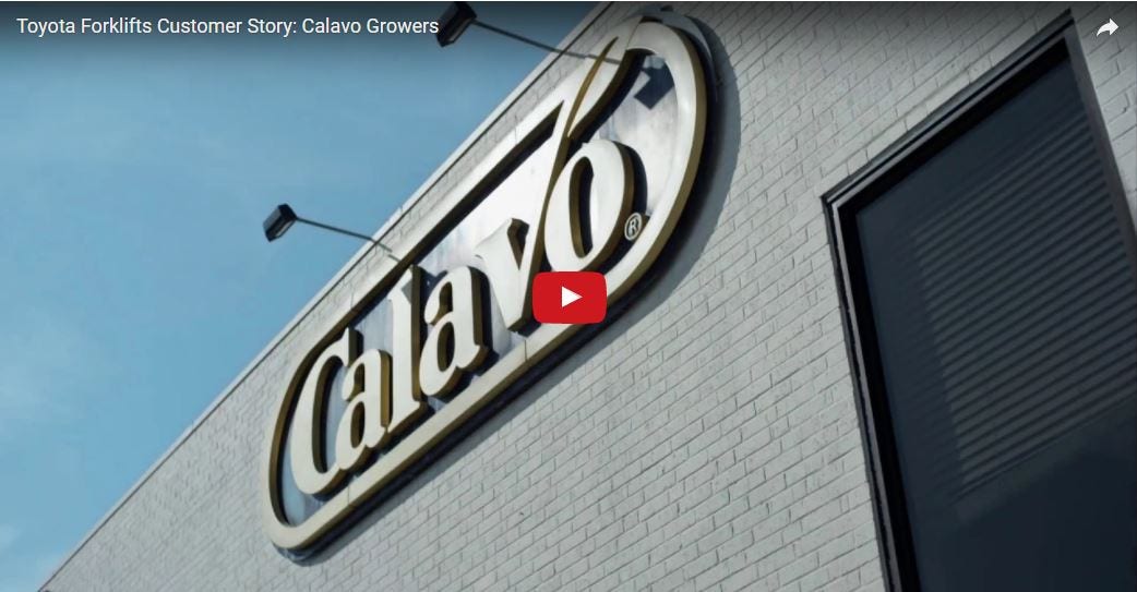 Calavo Growers video case Study Video Thumbnail
