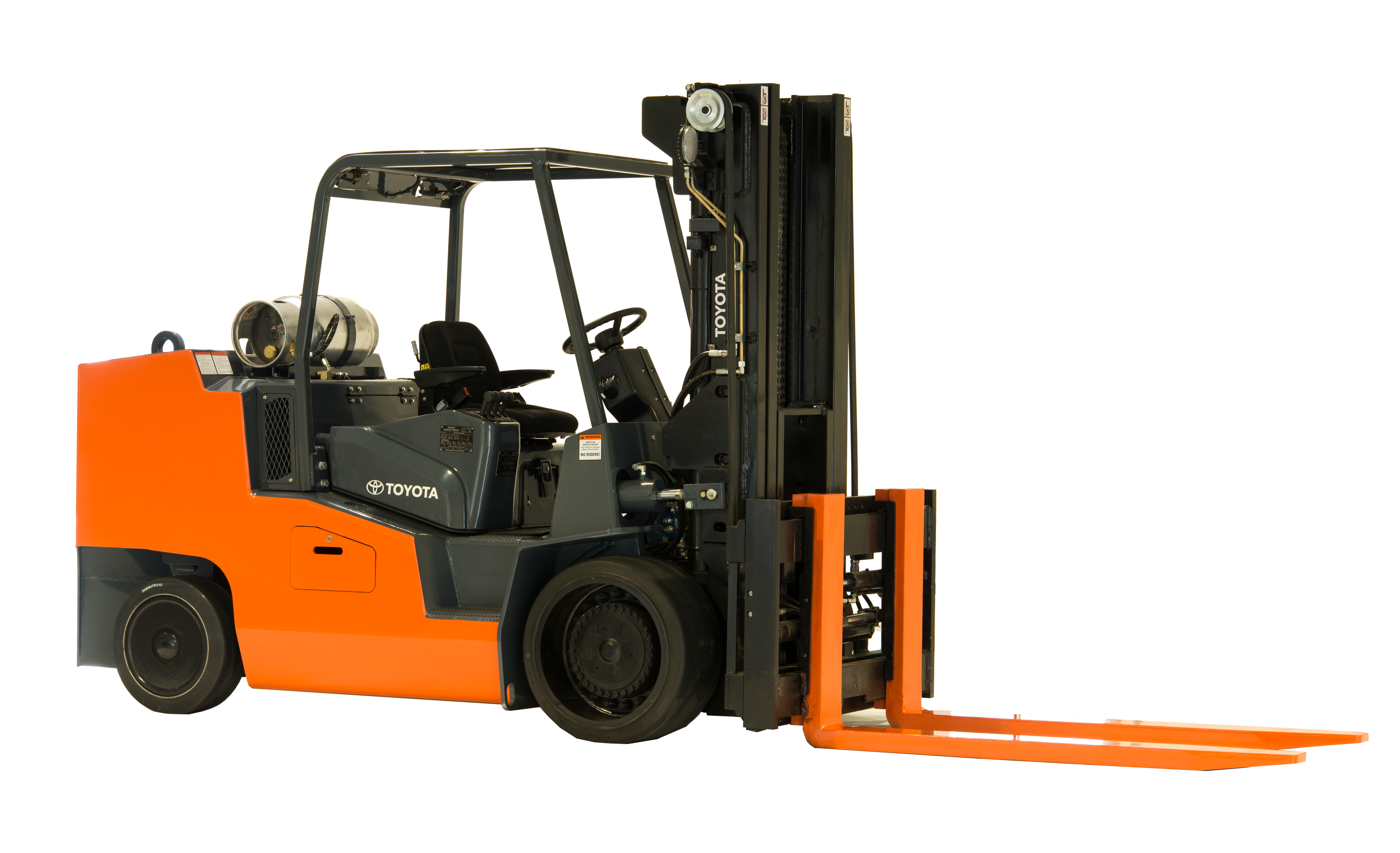 High-Capacity Cushion Forklift