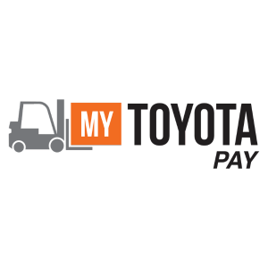 MyToyota Pay logo in black lettering